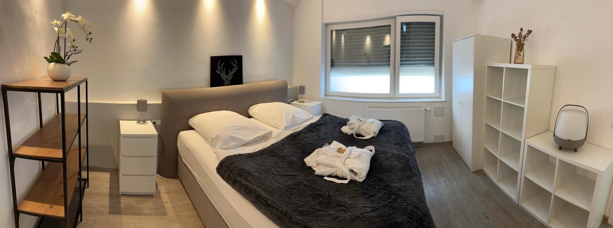 Ferienwohnung Schlossblick - 4 Sterne Sauna Pool Whirlpool Exklusiv Braunfels Eksteriør billede