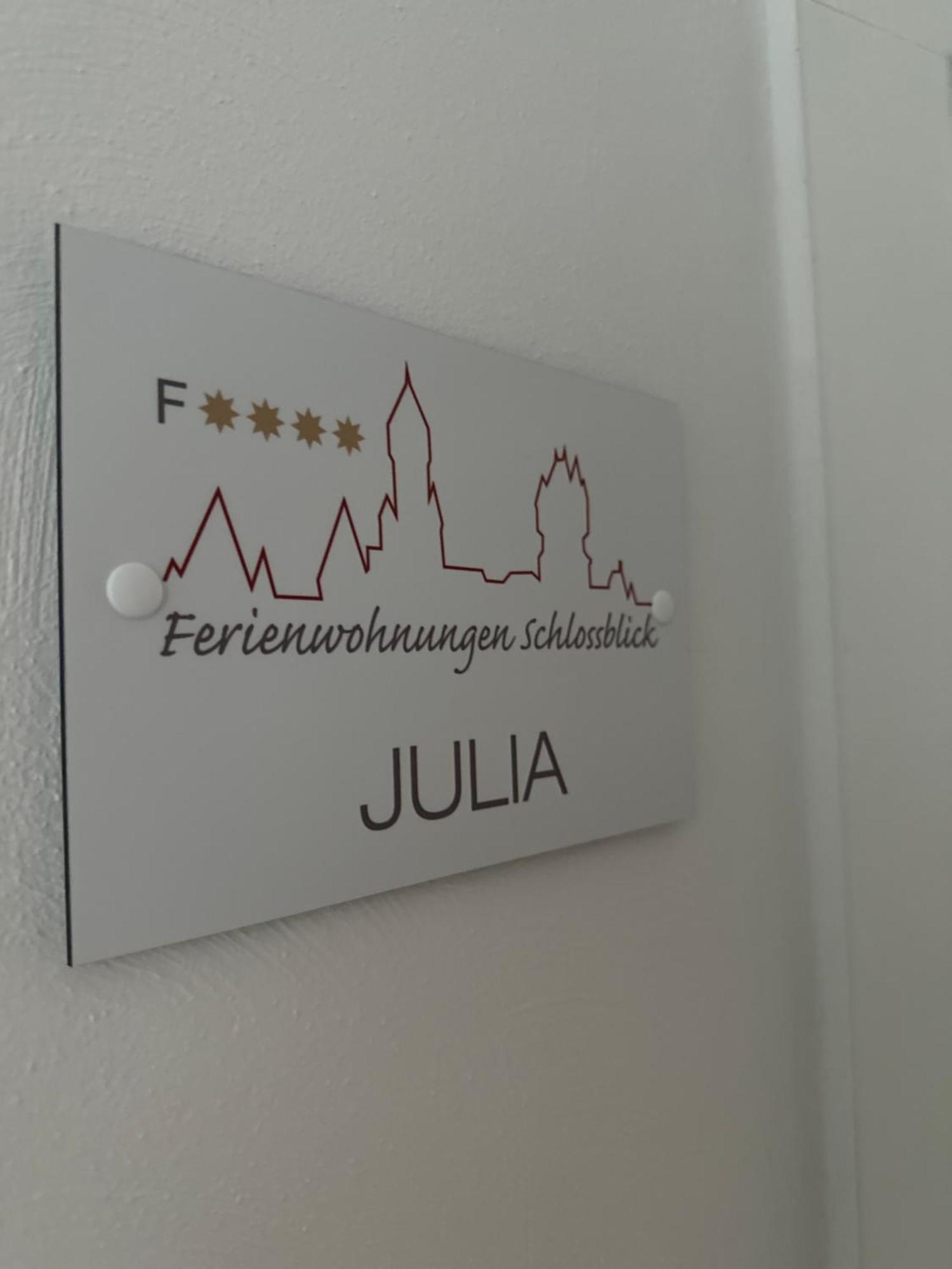 Ferienwohnung Schlossblick - 4 Sterne Sauna Pool Whirlpool Exklusiv Braunfels Eksteriør billede