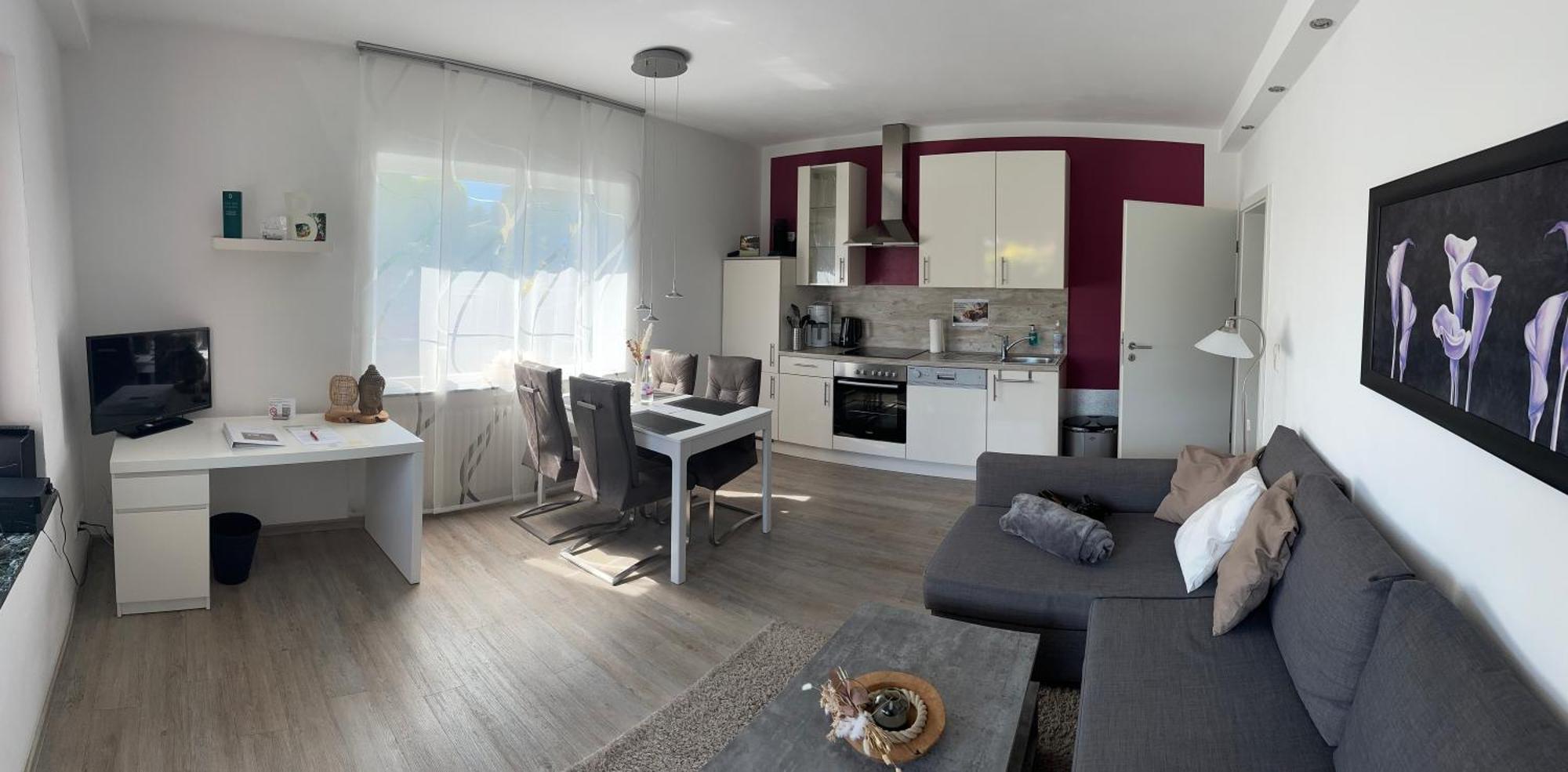 Ferienwohnung Schlossblick - 4 Sterne Sauna Pool Whirlpool Exklusiv Braunfels Eksteriør billede